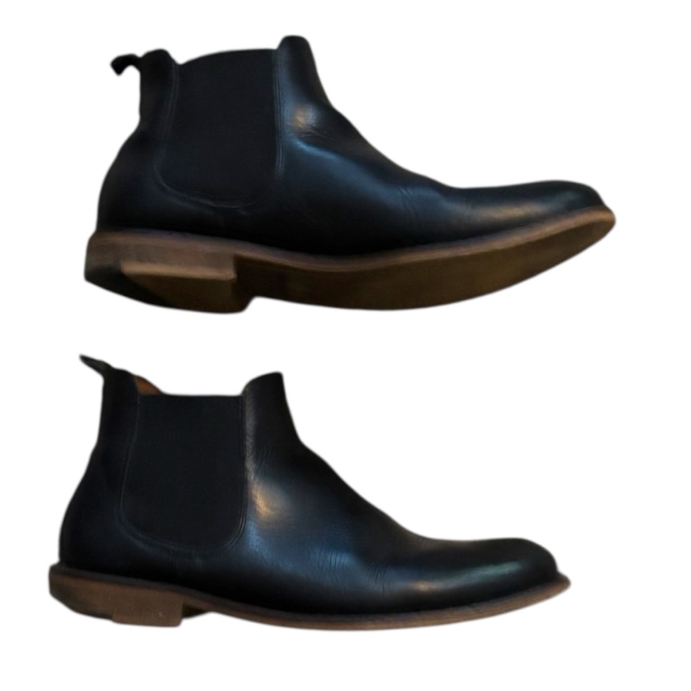 Women’s Wolverine Black Leather Pull On 1000 Miles Chelsea Boots Size 10 EU 41 - Picture 3 of 7